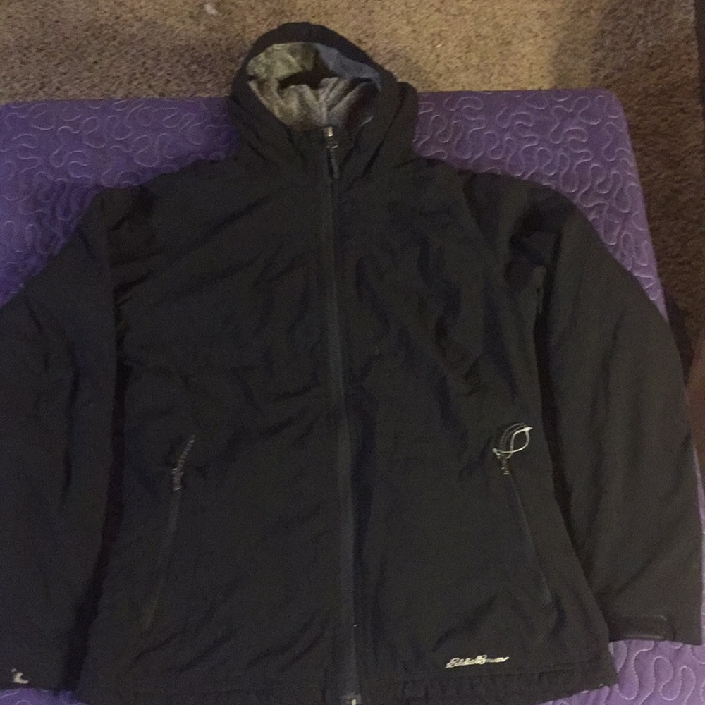 Eddie Bauer black jacket
